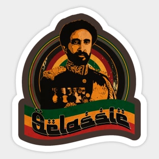 King Haile Selassie Sticker